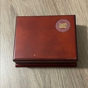 Wooden Poker Box